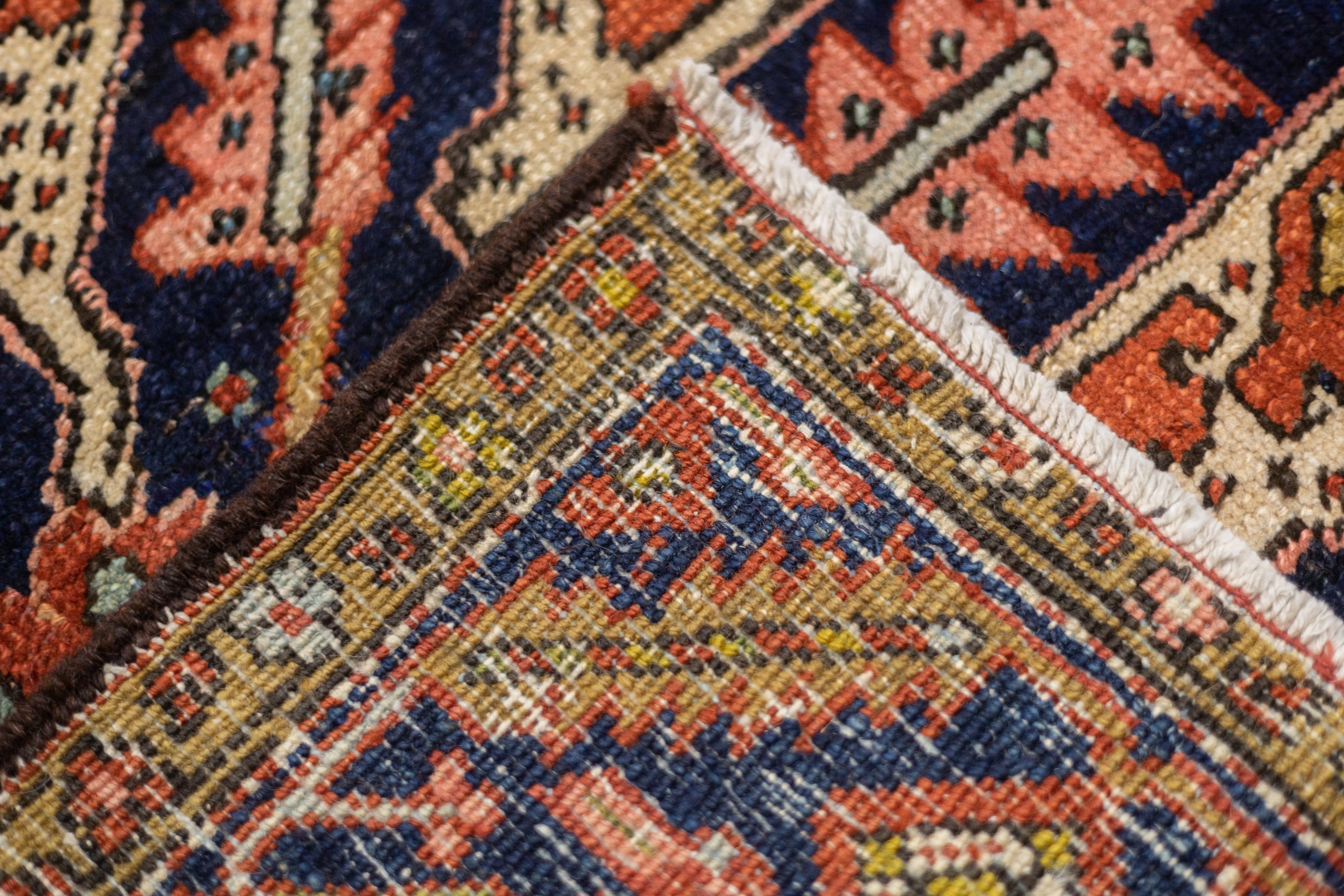 Antique Persian Serapi Rug 5'1'' x 6'11''