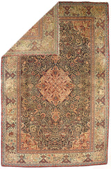 Antique  Tabriz Rug 7'10" x 12' 4"