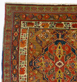Antique Sarab Rug 3' 8" x 7' 5''