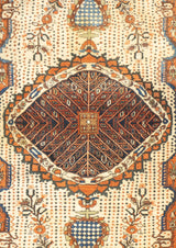 Antique  Farahan Sarouk Rug 3'4'' x 4'11''