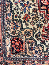 Antique  Farahan Sarouk Rug 3' 3" x 4' 10"