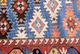 Antique Caucasian Kuba 4' 5" x 6' 2"
