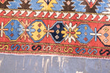 Antique Caucasian Kuba 4' 5" x 6' 2"