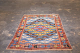 Antique Caucasian Kuba 4' 5" x 6' 2"