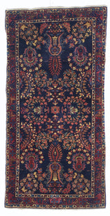 Antique  Mohajeran Sarouk Rug 2' 5'' x 4' 11''