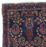Antique  Mohajeran Sarouk Rug 2' 5'' x 4' 11''