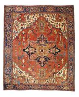 Antique  Serapi Rug 9'4" x 11' 0"