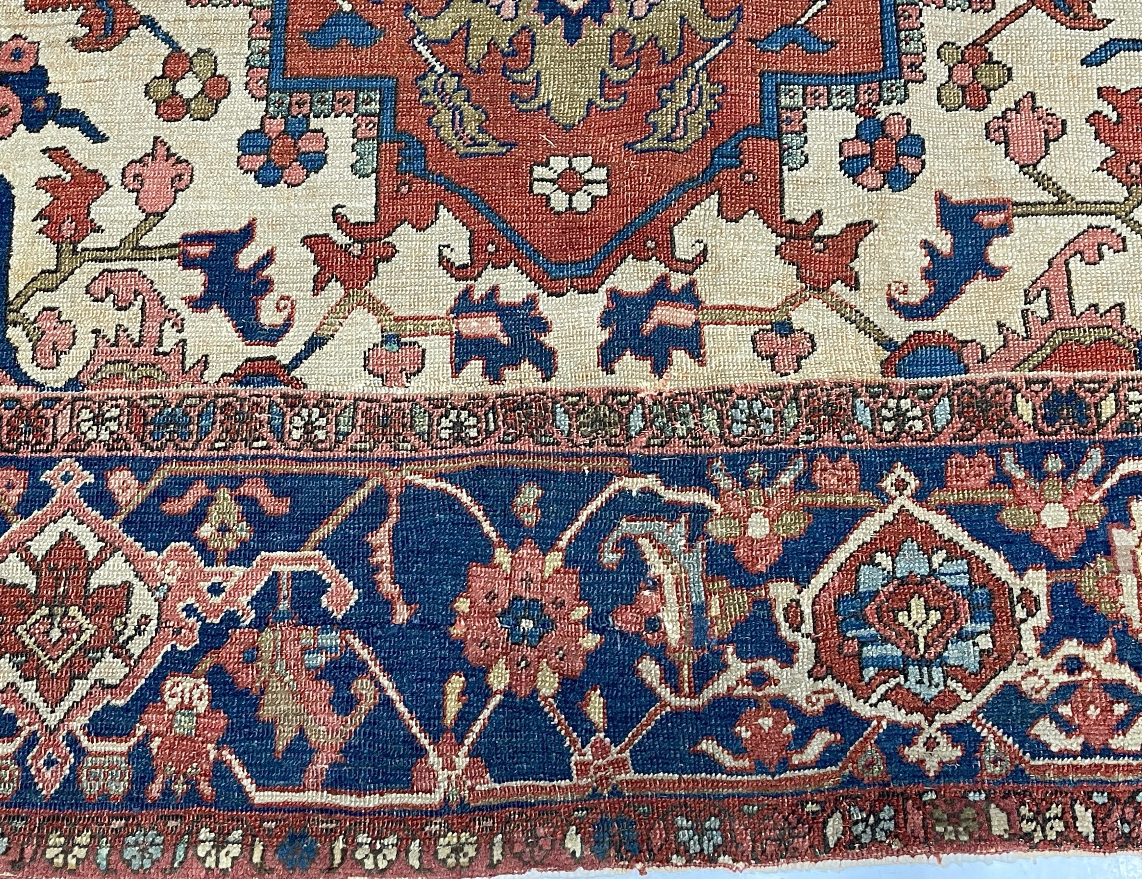Antique  Serapi Rug 9'4" x 11' 0"