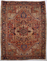 Antique  Heriz Rug 8'6" x 11' 1"