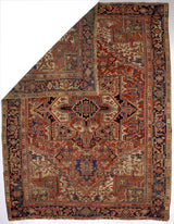 Antique  Heriz Rug 8'6" x 11' 1"