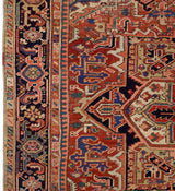 Antique  Heriz Rug 8'6" x 11' 1"