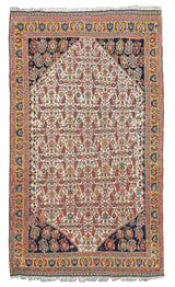 Antique Persian Qashqai 4'3'' x 7'2''