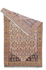 Antique Qashqai Rug 4'3'' x 7'2''