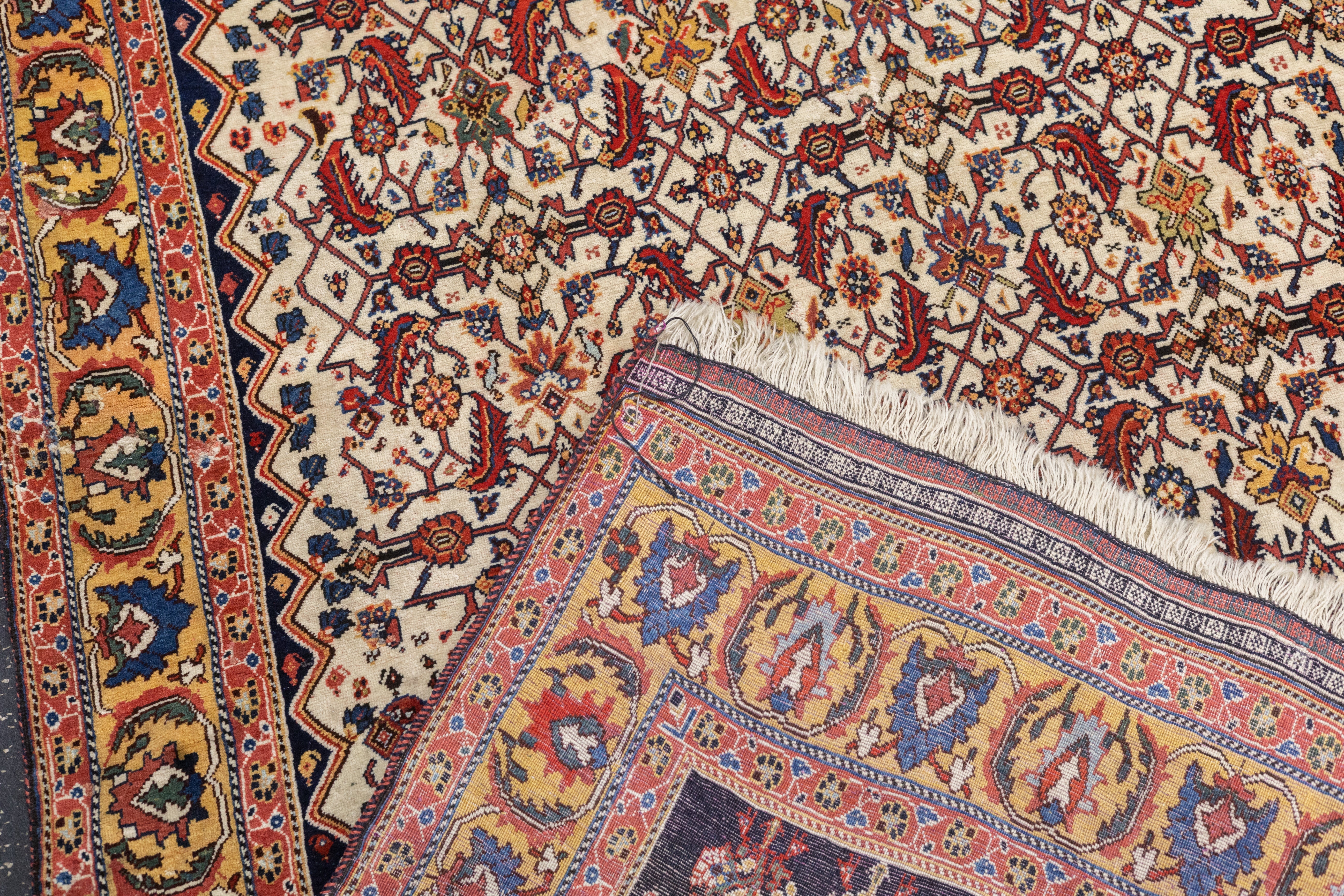 Antique Qashqai Rug 4'3'' x 7'2''
