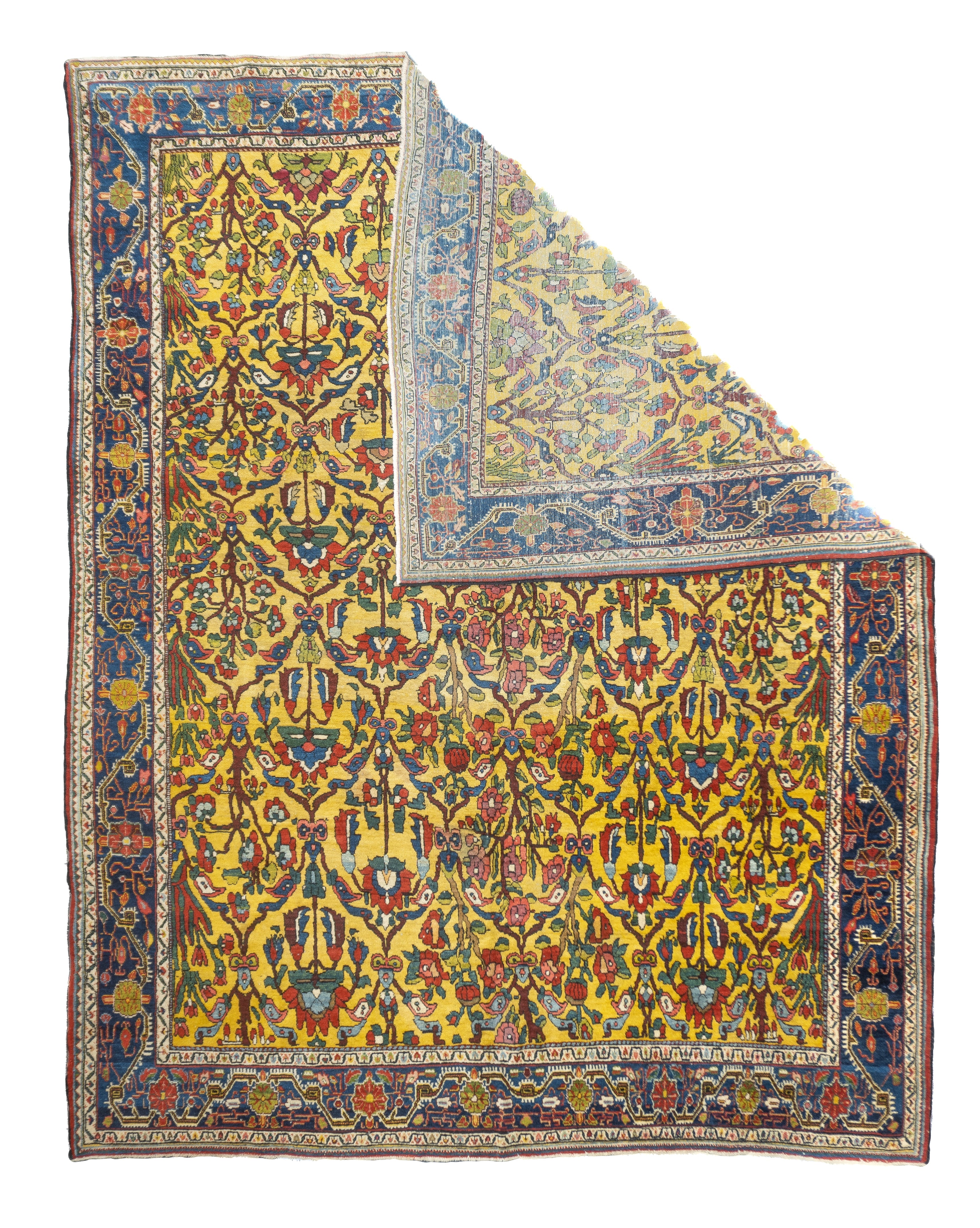 Antique Bakhtiari Rug 8'7'' x 11'1''