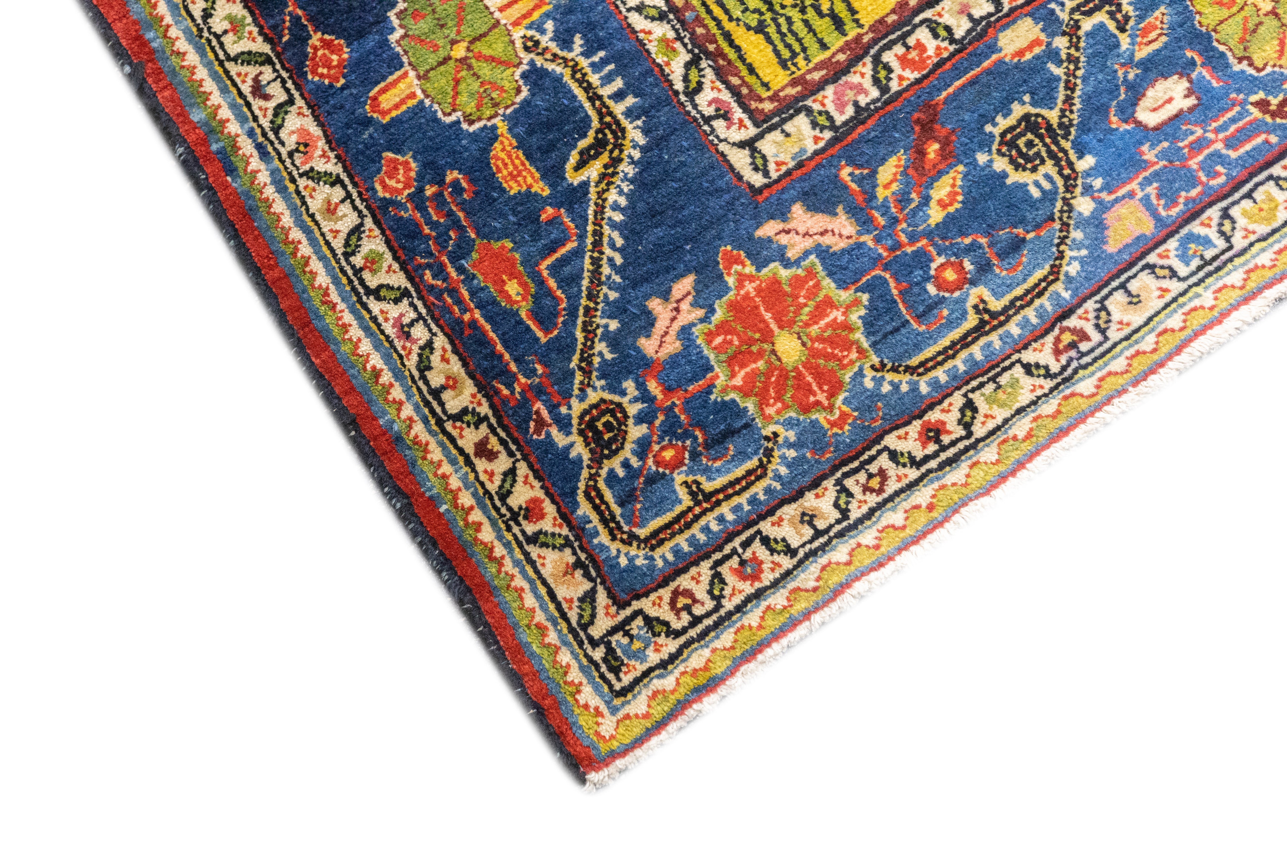 Antique Bakhtiari Rug 8'7'' x 11'1''