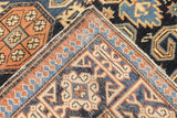 Antique Caucasian Perpedil Rug 3'1'' x 3'11''