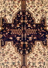Antique Farahan Sarouk Rug 4' 3" x 6' 6"