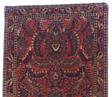 Antique  Mohajeran Sarouk Rug 2' 6" x 4' 9"