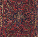 Antique  Mohajeran Sarouk Rug 2' 6" x 4' 9"