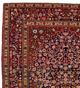 Antique  Isfahan One of Pair Rug 4'5" x 6' 8"