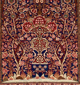 Antique  Isfahan One of Pair Rug 4'5" x 6' 8"