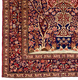 Antique  Isfahan One of Pair Rug 4'5" x 6' 8"