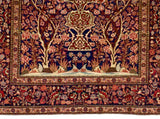 Antique  Isfahan One of Pair Rug 4'5" x 6' 8"