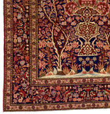 Antique  Isfahan One of Pair Rug 4'5" x 6' 8"