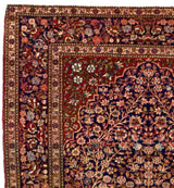 Antique  Isfahan One of Pair Rug 4'5" x 6' 8"