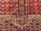 Antique Khachli Bokara Rug 4'3" x 5' 1"