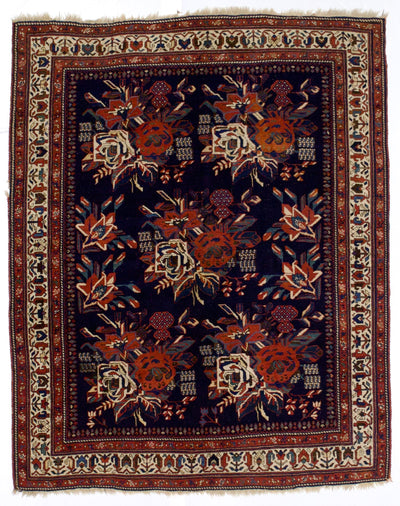 Antique  Tribal Afshar Rug 5' 2