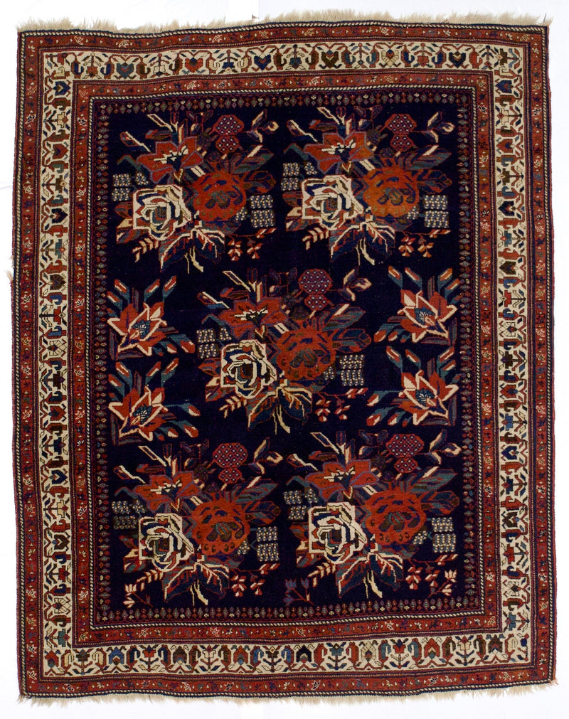 Antique  Tribal Afshar Rug 5' 2