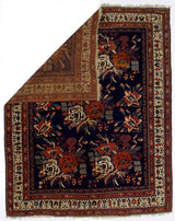 Antique  Tribal Afshar Rug 5' 2" x 6' 6"