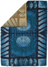Vintage European Shag Wool Rug 5' 6" x 7' 9"