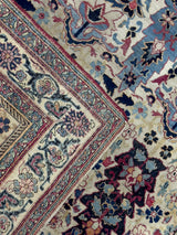 Antique  Senneh Wool Rug 4' 1" x 6' 8"