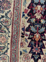 Antique  Senneh Wool Rug 4' 1" x 6' 8"