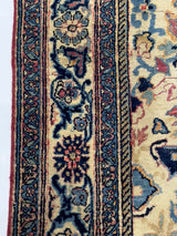 Antique  Senneh Wool Rug 4' 1" x 6' 8"