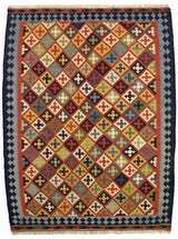 Shiraz Kilim Rug 5' 6'' x 7' 3''