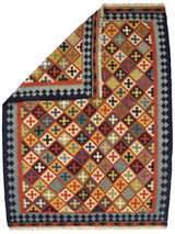 Shiraz Kilim Rug 5' 6'' x 7' 3''