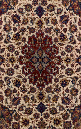 Extremely Fine Isfahan Rug 3'5" x 5' 3"