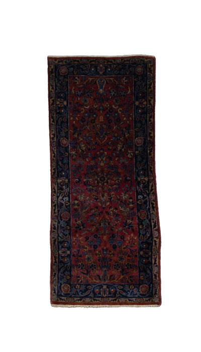 Fine Antique Mohajeran Sarouk Rug 2' 0