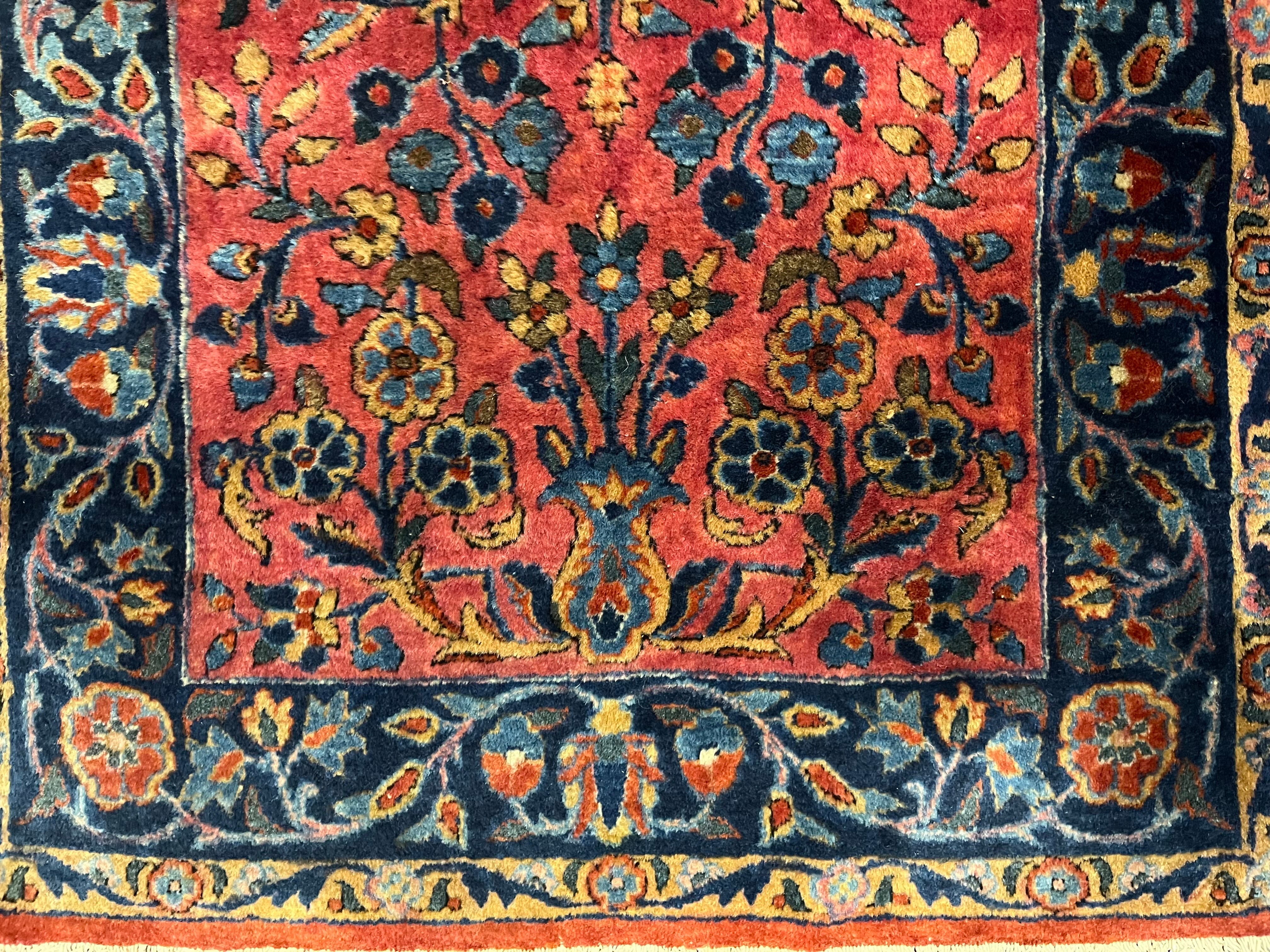 Fine Antique Mohajeran Sarouk Rug 2' 0" x 4' 9''