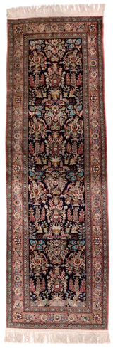 Silk Qum Runner 2' 1'' x 8' 0"
