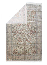 Fine Vintage Turkish Silk Hereke Rug 5' 0" x 8' 0"