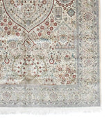 Fine Vintage Turkish Silk Hereke Rug 5' 0" x 8' 0"