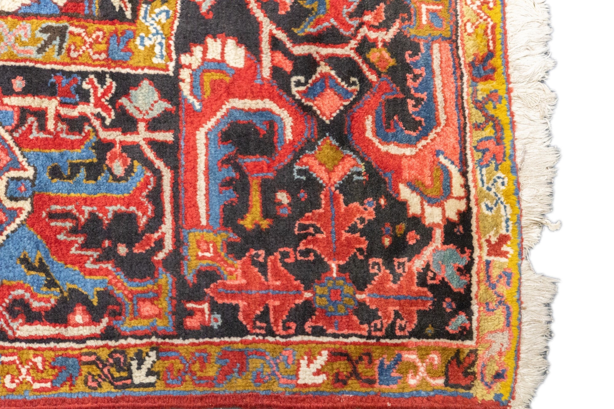 Antique  Heriz Rug 9'11'' x 13'3''