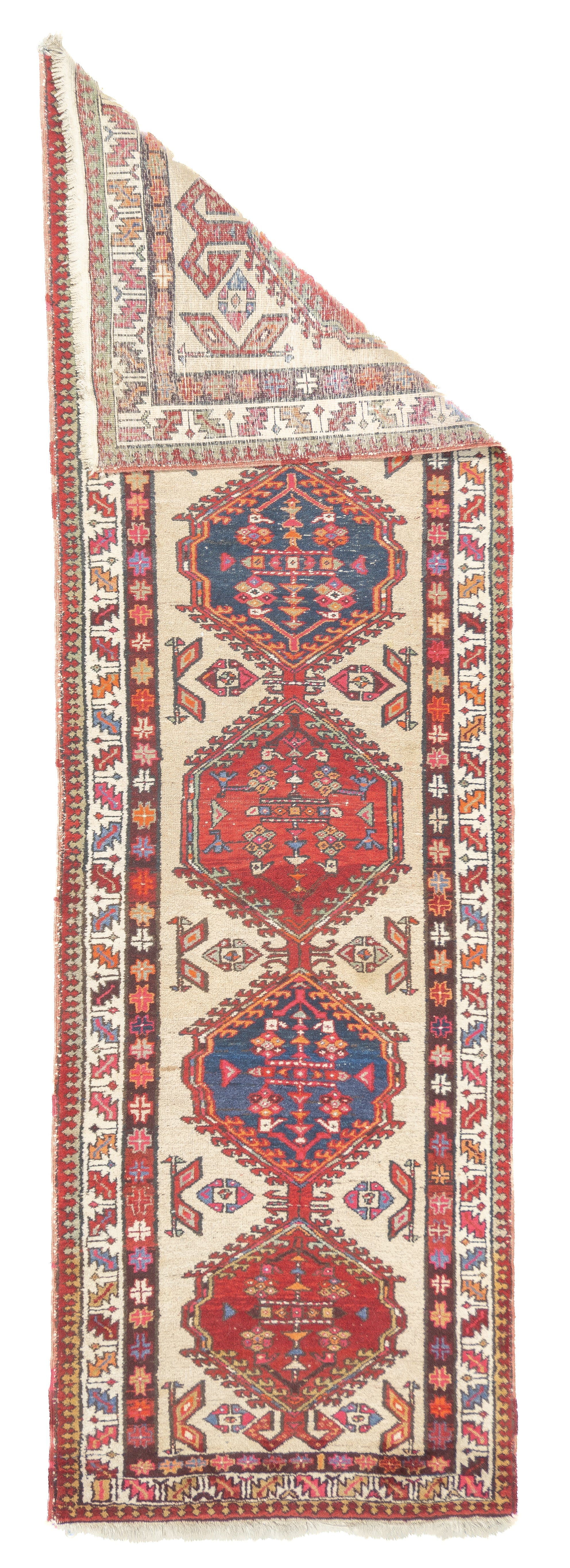 Antique  Sarab Runner 3'5'' x 10'10''