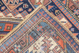 Antique Caucasian Shirvan Rug 4' x 7'5''