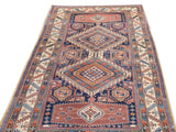 Antique Caucasian Shirvan Rug 4' x 7'5''
